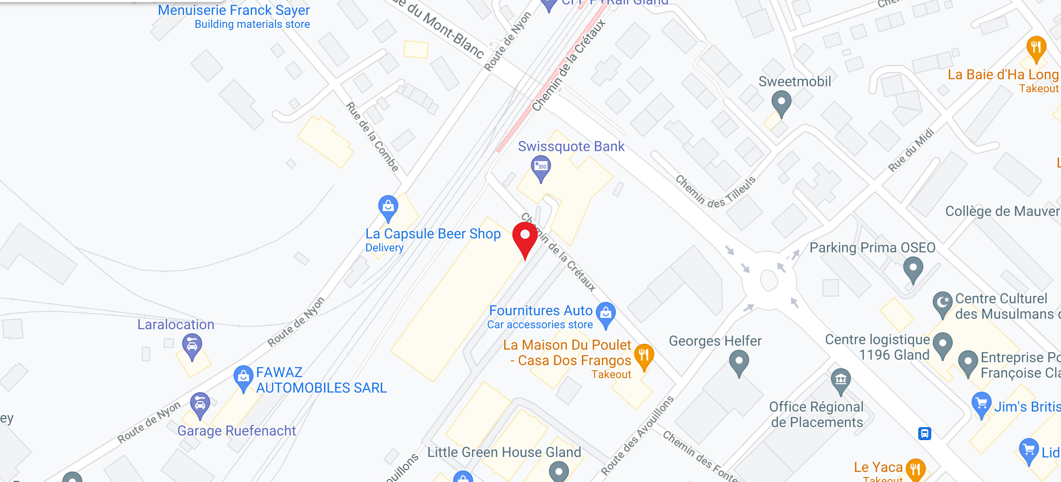 Un service local, proche de votre établissement.