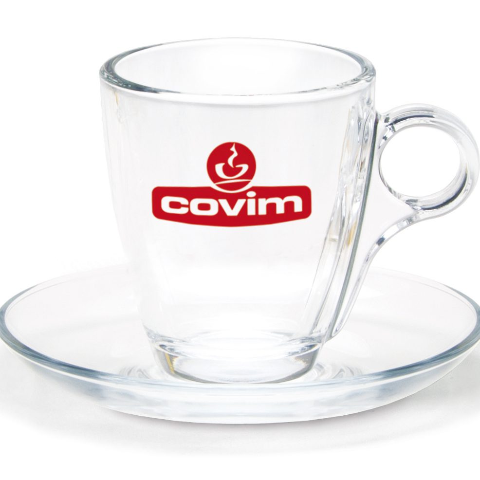 Tasses à café en verre
