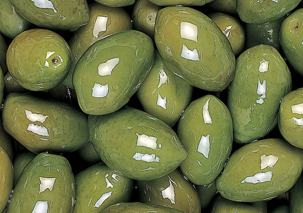 Olives vertes dénoyautées