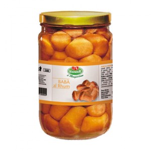 Baba au rhum en bocal