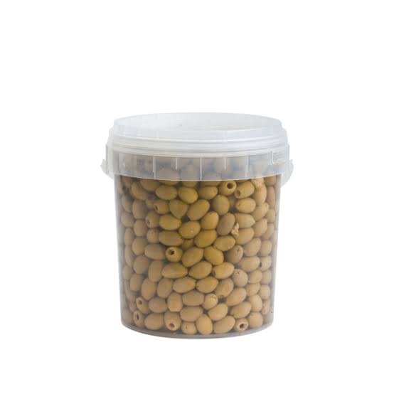 Olives vertes dénoyautées colossal en bidon