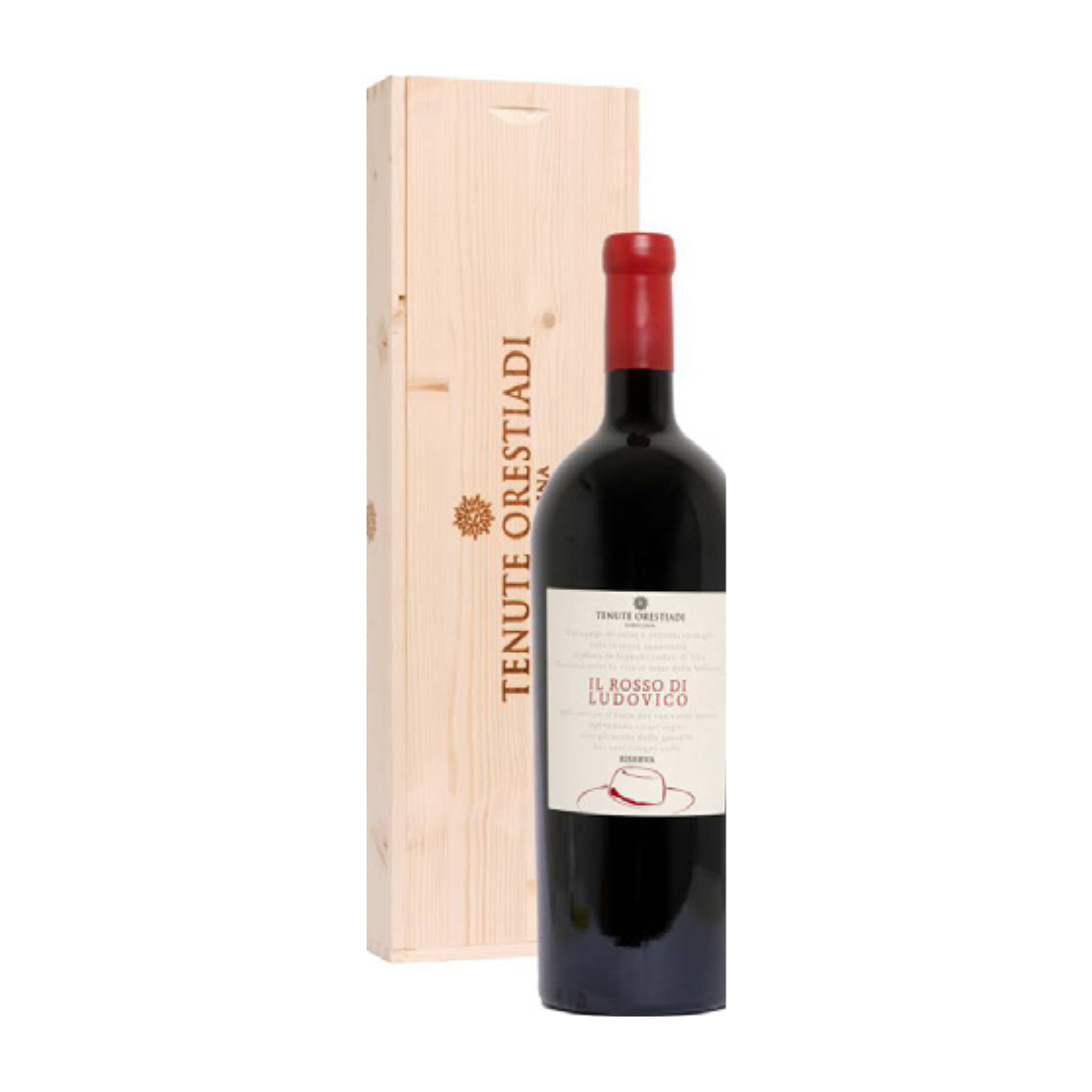 Ludovico Rosso Sicilia Conf. Legno
