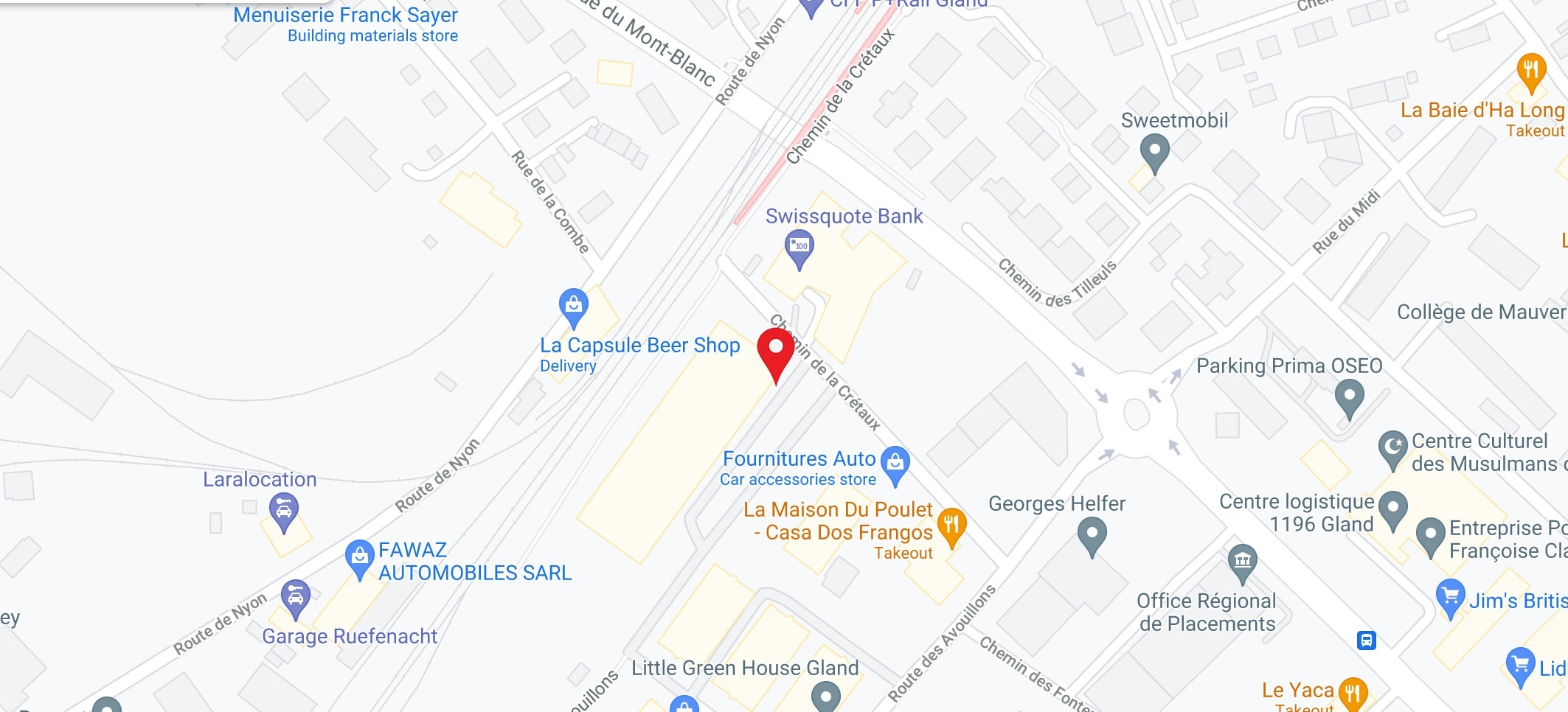 Un service local, proche de votre établissement.